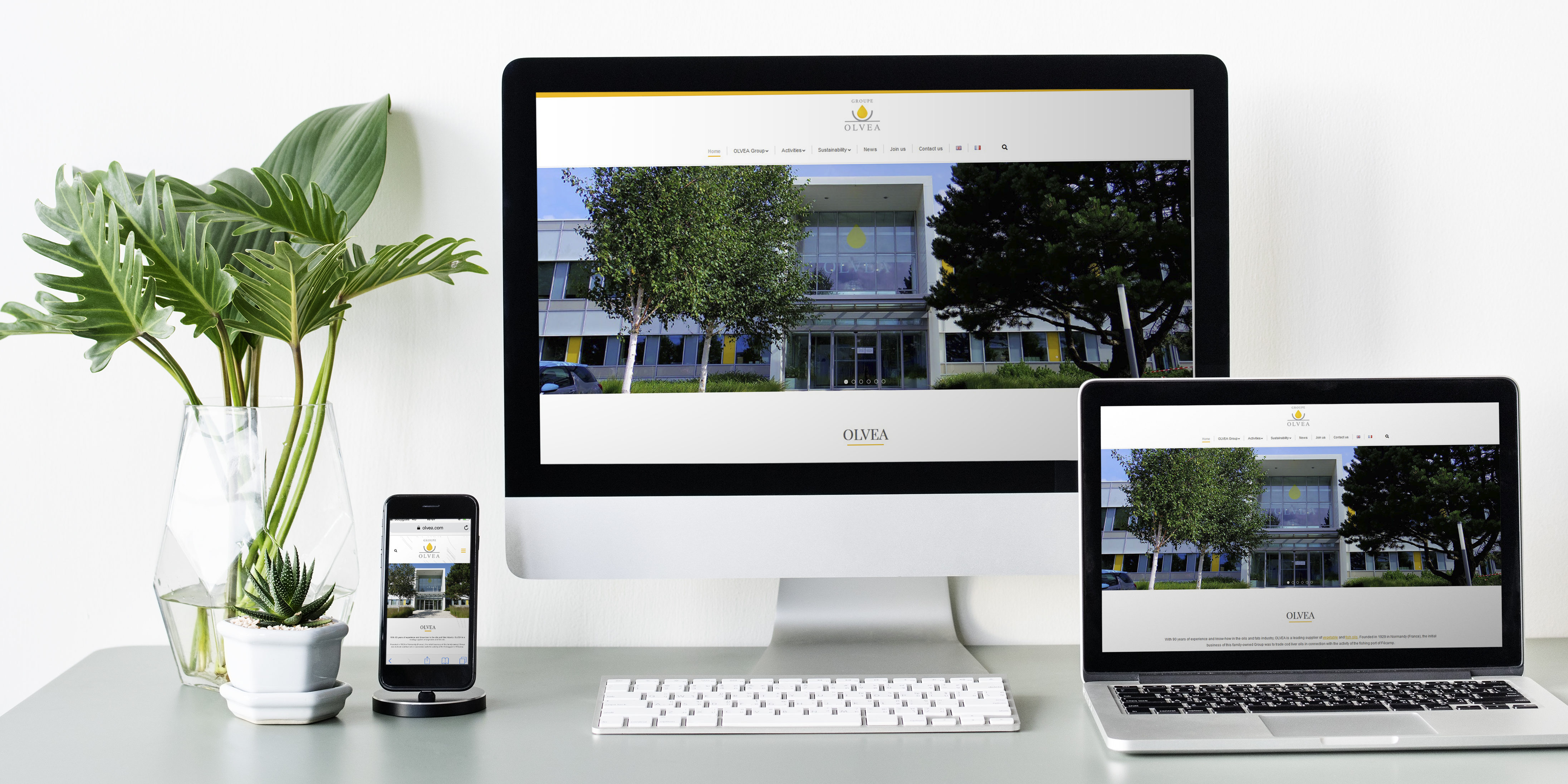 OLVEA - Discover our new website