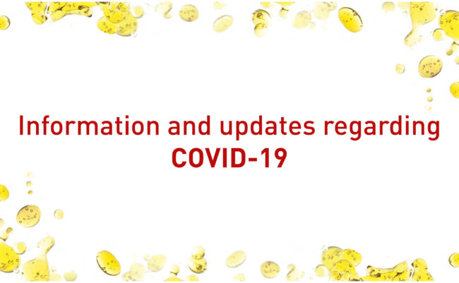 OLVEA – Information and updates regarding COVID-19